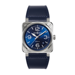 Bell & Ross New Watches - INSTRUMENTS BR 03 BLUE STEEL | Manfredi Jewels