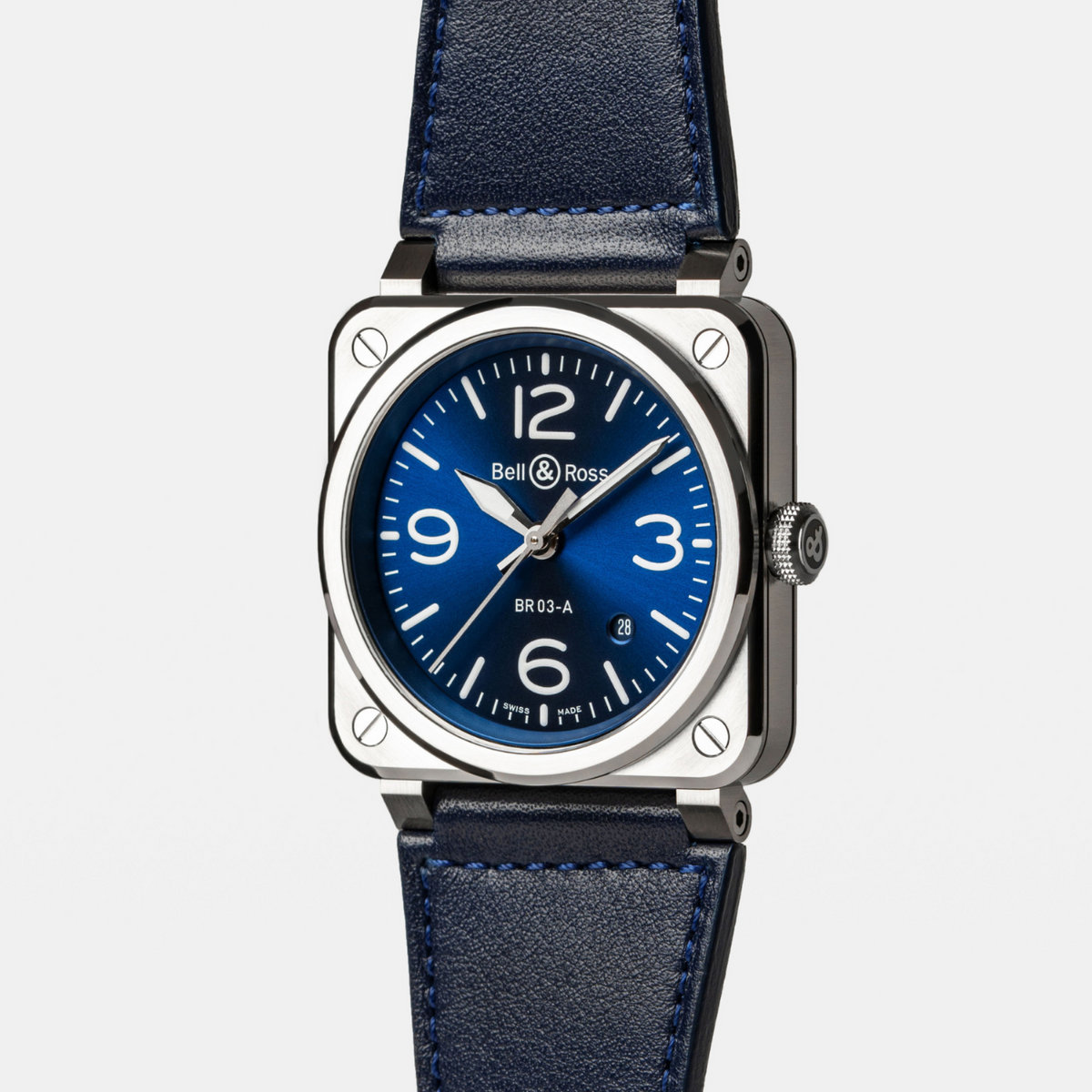 Bell & Ross New Watches - INSTRUMENTS - NEW BR 03 BLUE STEEL | Manfredi Jewels