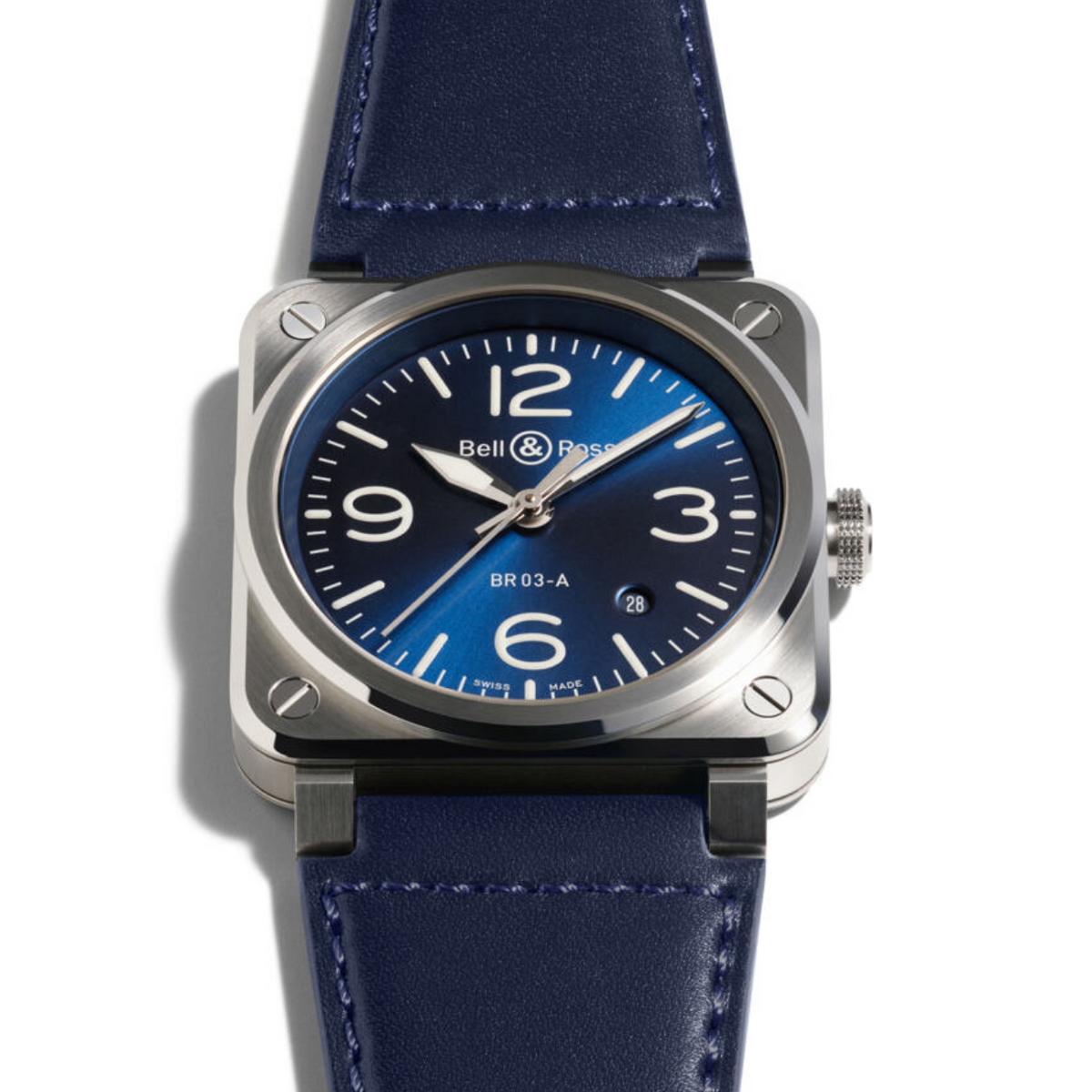Bell & Ross New Watches - INSTRUMENTS - NEW BR 03 BLUE STEEL | Manfredi Jewels