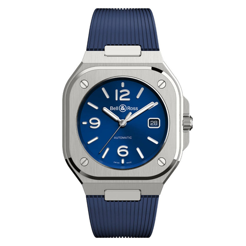 Bell & Ross New Watches - URBAN - BR 05 BLUE STEEL | Manfredi Jewels