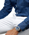 Bell & Ross New Watches - URBAN BR 05 CHRONO BLUE STEEL | Manfredi Jewels