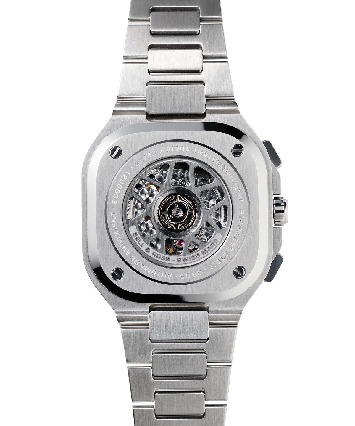 Bell & Ross New Watches - URBAN - BR 05 CHRONO BLUE STEEL | Manfredi Jewels