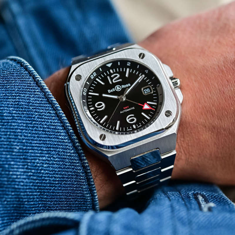 Bell Ross Br 05 Gmt New Watches Manfredi Jewels