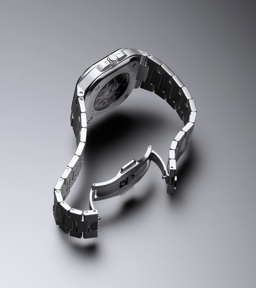 Bell & Ross New Watches - URBAN - BR 05 GREY STEEL | Manfredi Jewels