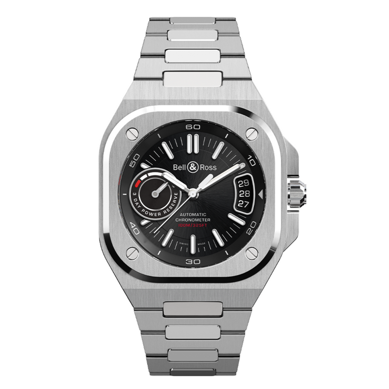 BR-X5 Black Steel by Bell & Ross | Manfredi Jewels BR-X5 Black Steel by Bell & Ross | Manfredi Jewels