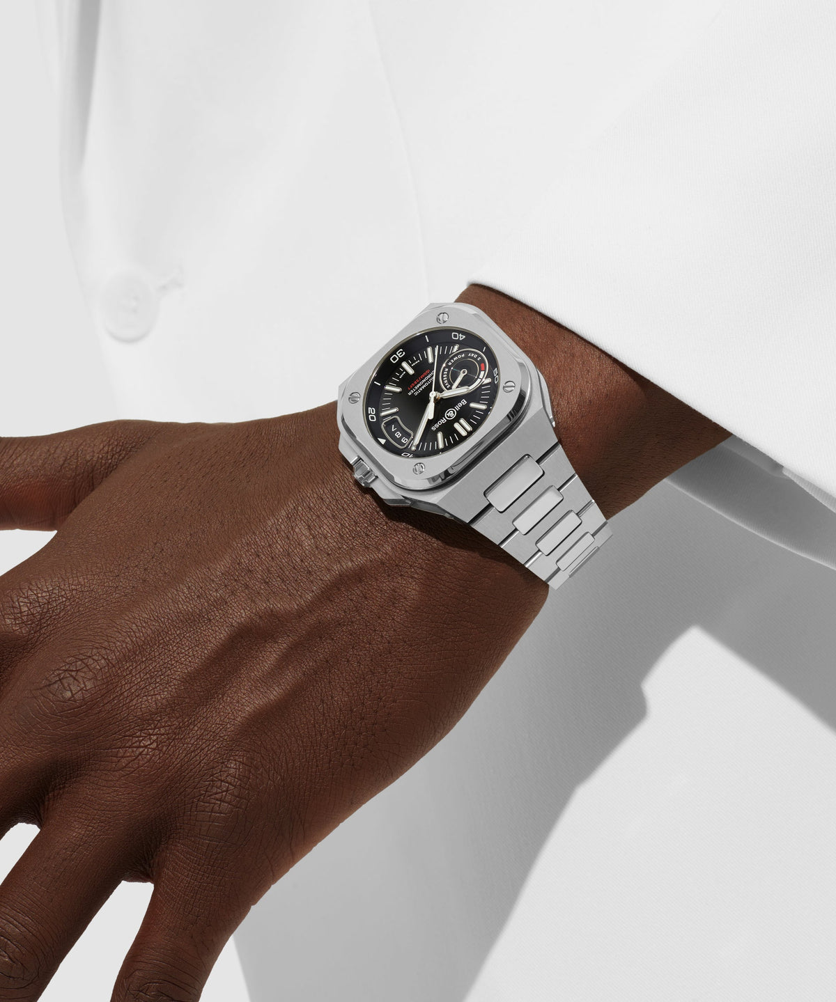 Bell & Ross Watches - URBAN - BR-X5 BLACK STEEL | Manfredi Jewels