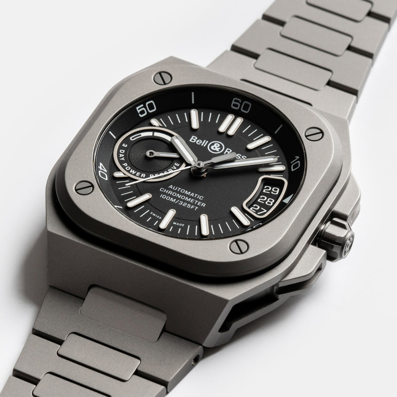 Bell & Ross Watches - URBAN - BR-X5 BLACK TITANIUM | Manfredi Jewels
