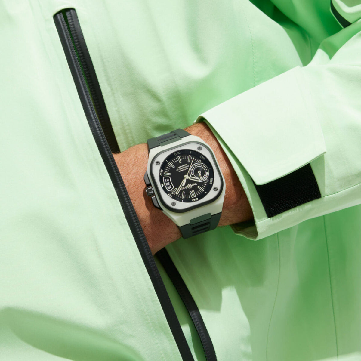 Bell & Ross Watches - URBAN - BR-X5 GREEN LUM | Manfredi Jewels