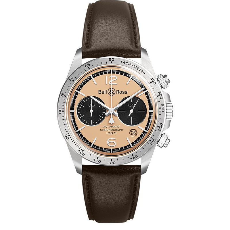 Bell & Ross New Watches - VINTAGE - BR V2 CHRONO BELLYTANKER | Manfredi Jewels
