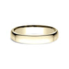 Benchmark Engagement - 18K Yellow Gold Euro Dome Comfort Fit 3.5 Wedding Band Ring | Manfredi Jewels