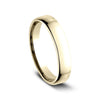 Benchmark Engagement - 18K Yellow Gold Euro Dome Comfort Fit 4.5 Wedding Band Ring | Manfredi Jewels