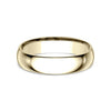 Benchmark Wedding Rings - 18K Yellow Gold Regular Dome Comfort Fit 5.0 Band Ring | Manfredi Jewels