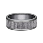 Benchmark Wedding Rings - Alder Tantalum Comfort Fit 8.0 Band Ring | Manfredi Jewels