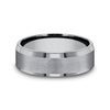 Benchmark Wedding Rings - Alpha Tantalum Comfort Fit 7.0 Band Ring | Manfredi Jewels