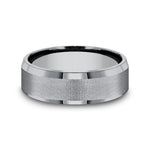 Benchmark Wedding Rings - Alpha Tantalum Comfort Fit 7.0 Band Ring | Manfredi Jewels