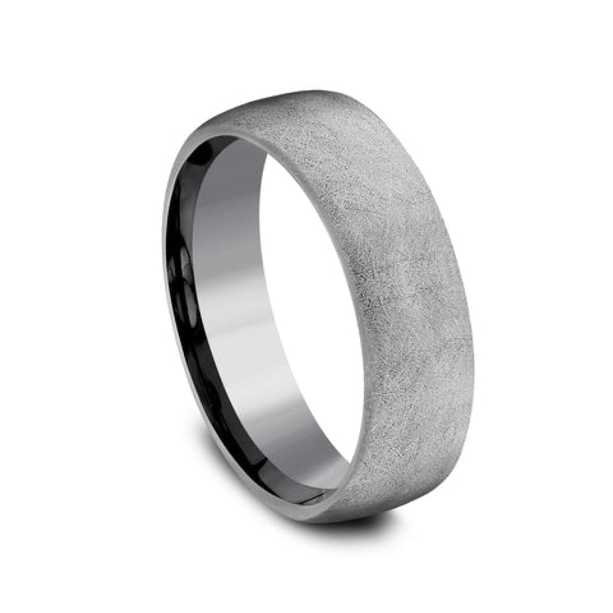 Benchmark Wedding Rings - Aurora Tantalum European Comfort Fit 6.5 Wedding Band Ring | Manfredi Jewels