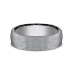 Benchmark Wedding Rings - Aurora Tantalum European Comfort Fit 6.5 Band Ring | Manfredi Jewels