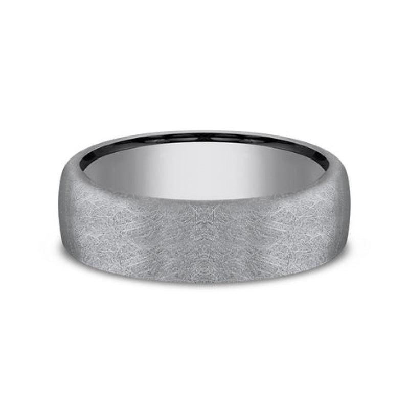 Benchmark Wedding Rings - Aurora Tantalum European Comfort Fit 6.5 Band Ring | Manfredi Jewels