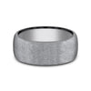 Benchmark Wedding Rings - Aurora Tantalum European Comfort Fit 8.0 Band Ring | Manfredi Jewels