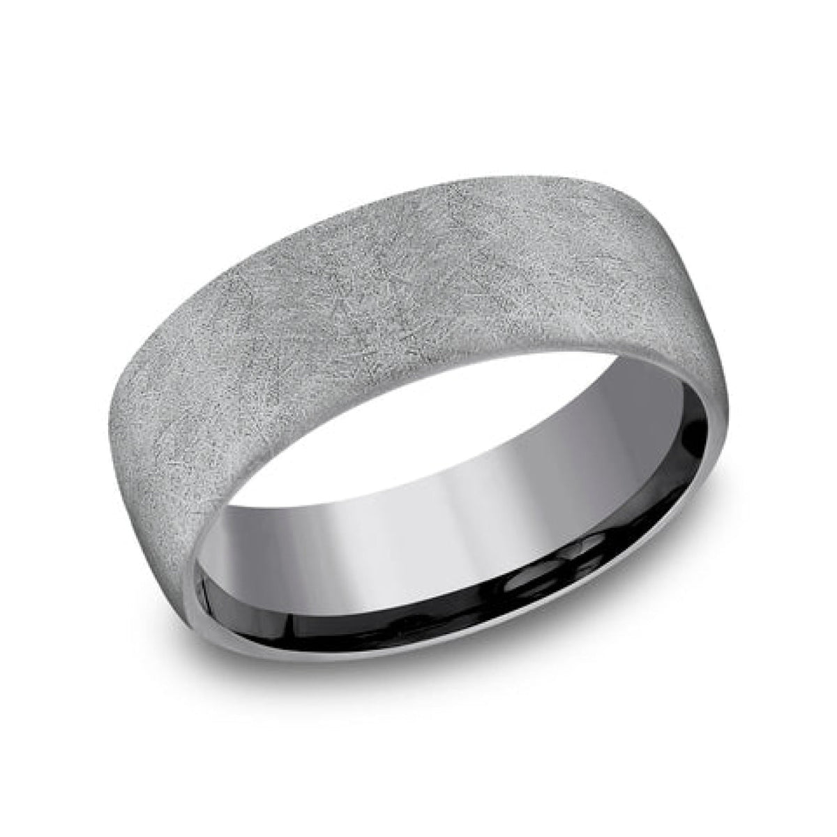 Benchmark Wedding Rings - Aurora Tantalum European Comfort Fit 8.0 Wedding Band Ring | Manfredi Jewels