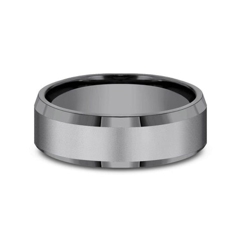 Benchmark Wedding Rings - Chancellor Tantalum Comfort Fit 7.0 Band Ring | Manfredi Jewels