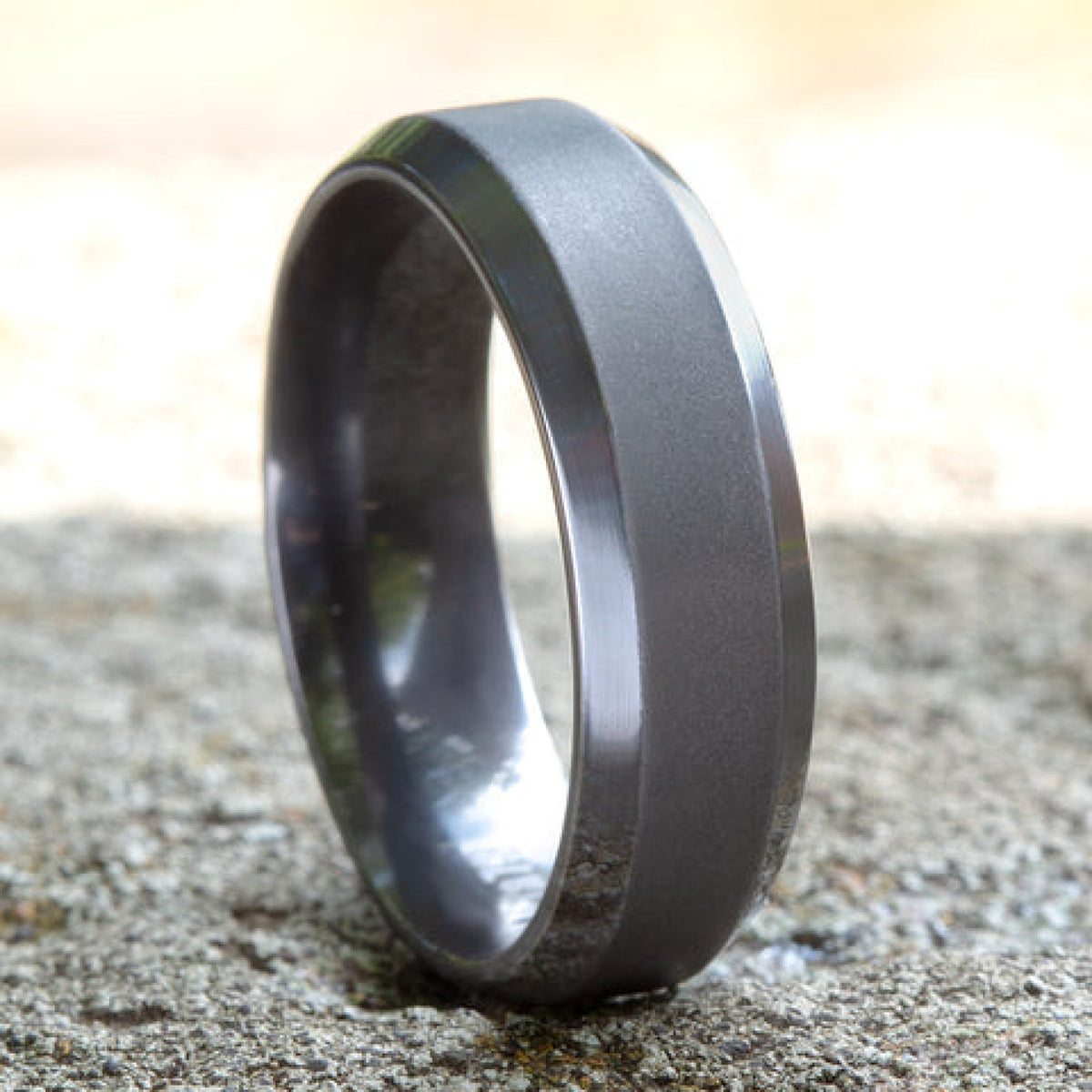 Benchmark Wedding Rings - Chancellor Tantalum Comfort Fit 7.0 Wedding Band Ring | Manfredi Jewels