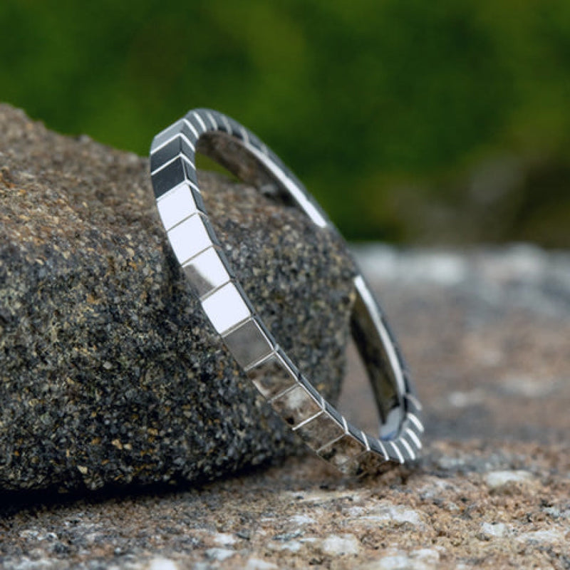 Benchmark 14k white gold ring 2025