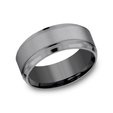 Duke Tantalum Comfort Fit 9.0 Wedding Band Ring