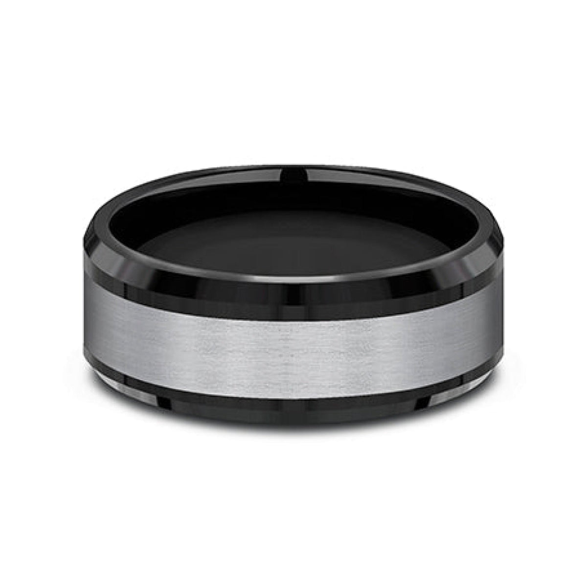Benchmark Wedding Rings - Duke Tantalum & Titanium Comfort Fit 8.0 Wedding Band Ring | Manfredi Jewels