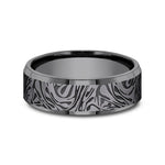 Benchmark Wedding Rings - Katana Tantalum Comfort Fit 7.0 Band Ring | Manfredi Jewels