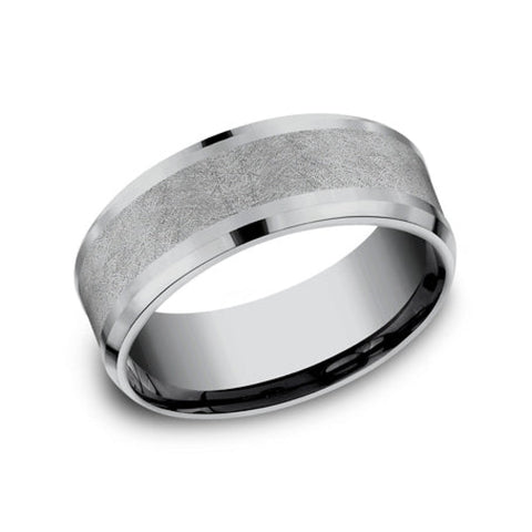 Knight Tantalum Comfort Fit 8.0 Wedding Band Ring