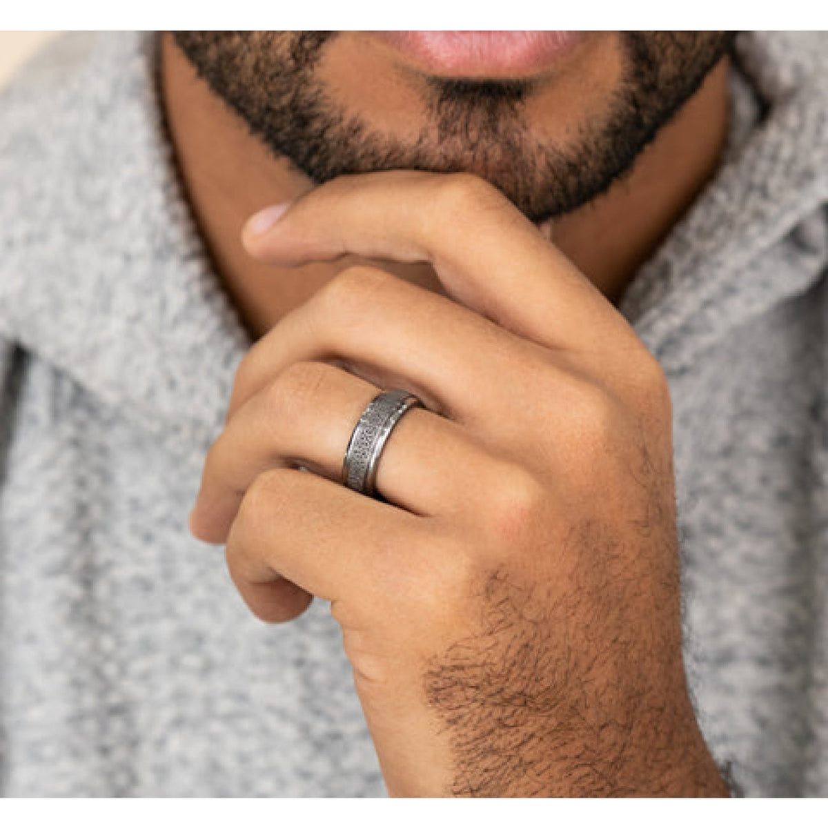 Benchmark Wedding Rings - Limerick Tantalum Comfort Fit 7.0 Wedding Band Ring | Manfredi Jewels
