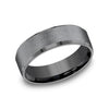 Benchmark Wedding Rings - Major Tantalum Comfort Fit 7.0 Band Ring | Manfredi Jewels