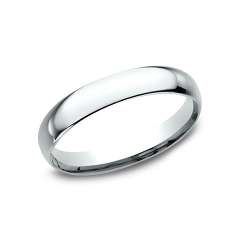 Platinum Regular Dome Comfort Fit 3.0 Wedding Band Ring