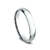 Benchmark Wedding Rings - Platinum Regular Dome Comfort Fit 3.0 Band Ring | Manfredi Jewels