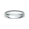 Benchmark Wedding Rings - Platinum Regular Dome Comfort Fit 4.0 Band Ring | Manfredi Jewels