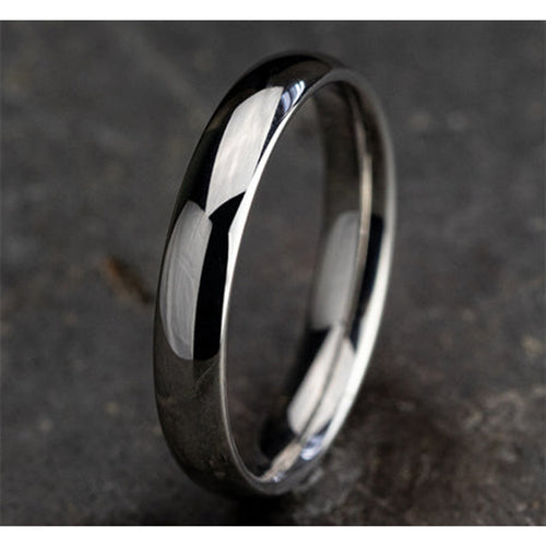 Benchmark Wedding Rings - Platinum Regular Dome Comfort Fit 4.0 Band Ring | Manfredi Jewels