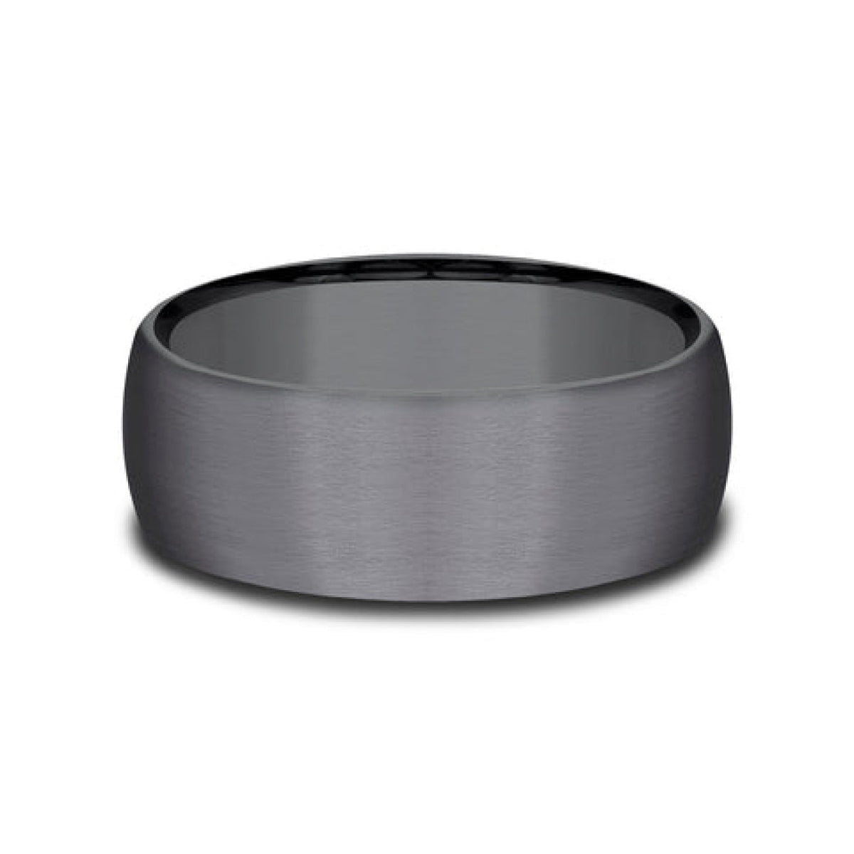 Benchmark Wedding Rings - Watchman Tantalum Comfort Fit 8.0 Wedding Band Ring | Manfredi Jewels