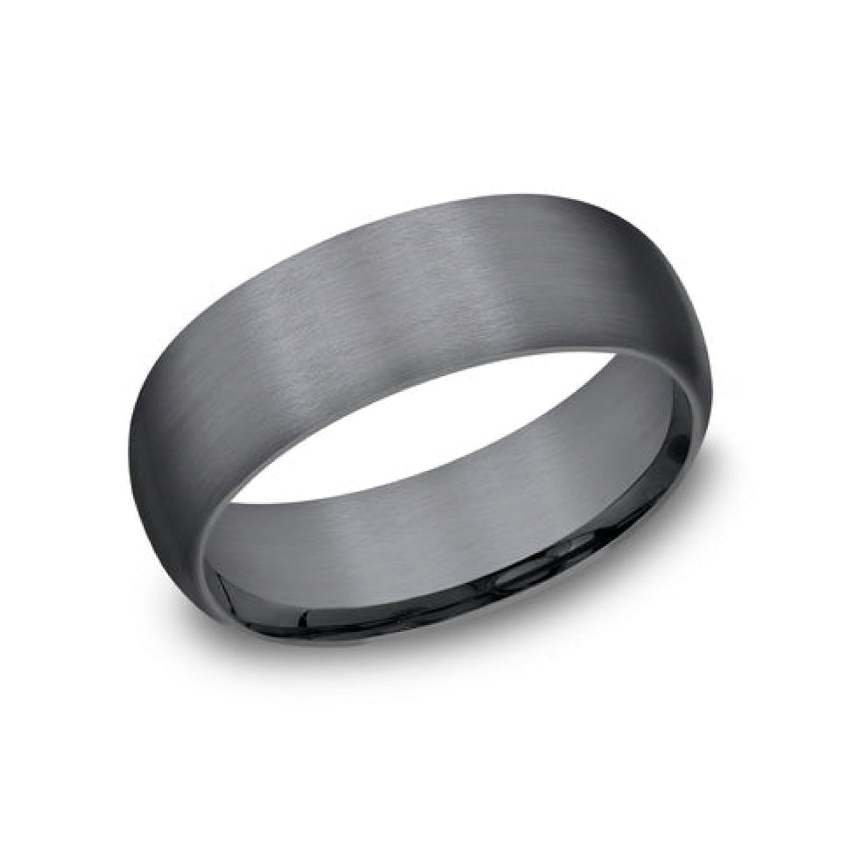 Benchmark Wedding Rings - Watchman Tantalum Comfort Fit 8.0 Wedding Band Ring | Manfredi Jewels