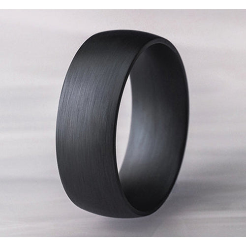 Benchmark Wedding Rings - Watchman Tantalum Comfort Fit 8.0 Band Ring | Manfredi Jewels