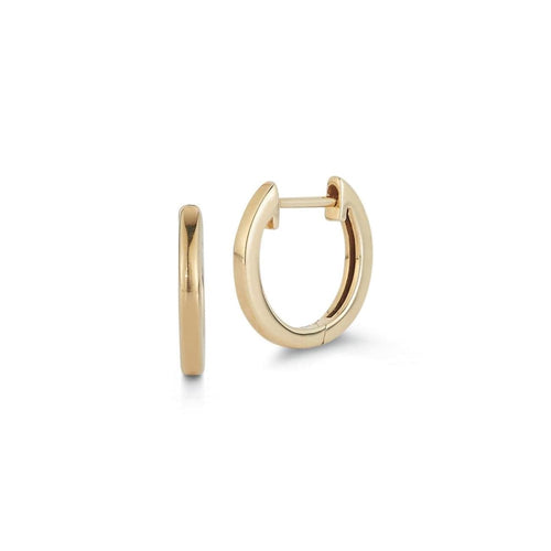 Beny Sofer Jewelry - 14K Yellow Gold Huggie Earrings | Manfredi Jewels