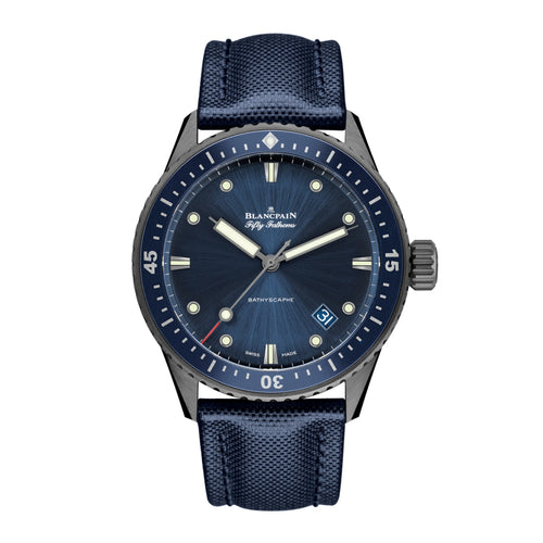 Blancpain Watches - FIFTY FATHOMS BATHYSCAPHE | Manfredi Jewels