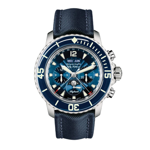 Blancpain Watches - FIFTY FATHOMS CHRONOGRAPHE FLYBACK QUATIÈME COMPLET | Manfredi Jewels
