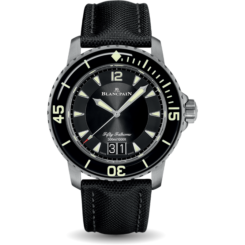 Blancpain Watches - Fifty Fathoms GRANDE DATE | Manfredi Jewels
