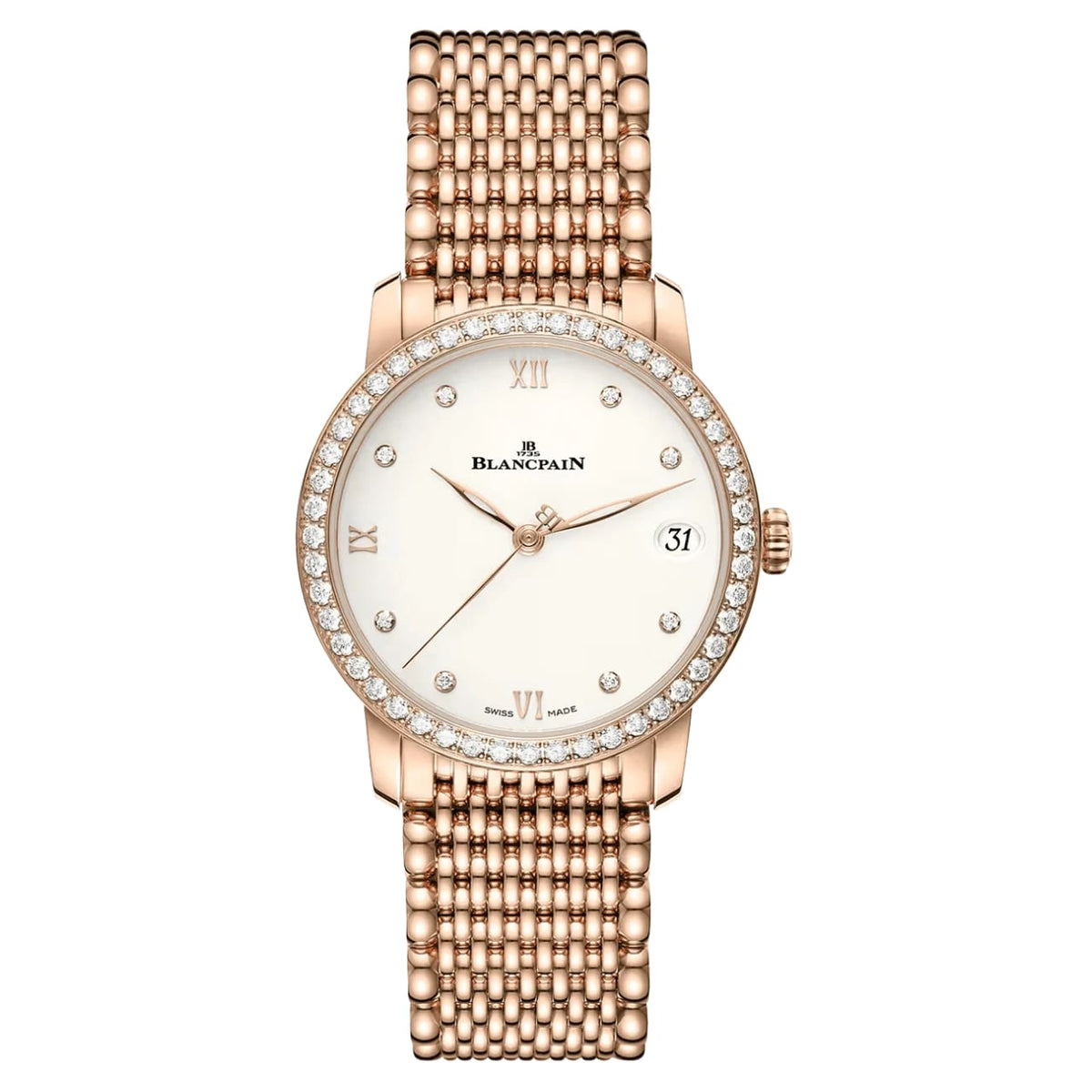Blancpain New Watches - VILLERET WOMEN DATE | Manfredi Jewels