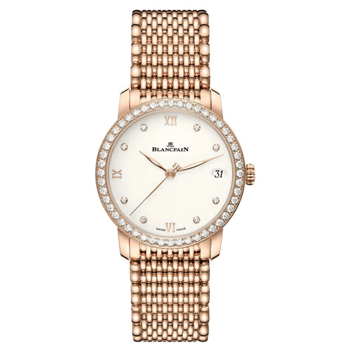 Blancpain New Watches - VILLERET WOMEN DATE | Manfredi Jewels