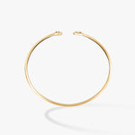 My Twin Toi & Moi 18K Yellow Gold Diamond Thin Bangle Bracelet