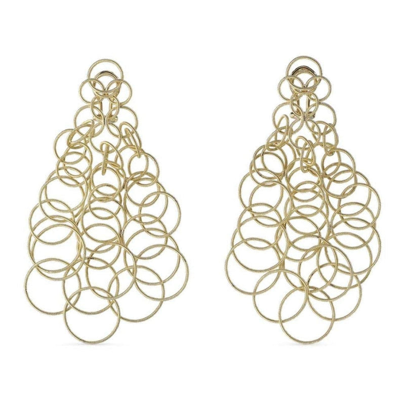 Buccellati Jewelry - Hawaii 18K Yellow Gold Drop Earrings | Manfredi Jewels