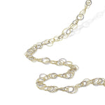 Buccellati Jewelry - Hawaii 18K Yellow & White Gold Diamond Necklace | Manfredi Jewels