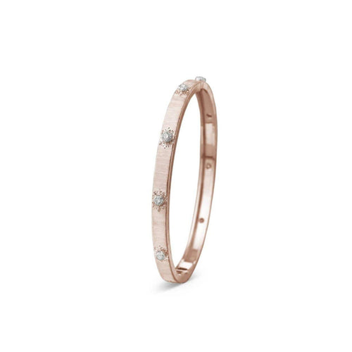 Buccellati Jewelry - Macri Classica 18K Rose Gold & White Gold Diamond Bracelet | Manfredi Jewels